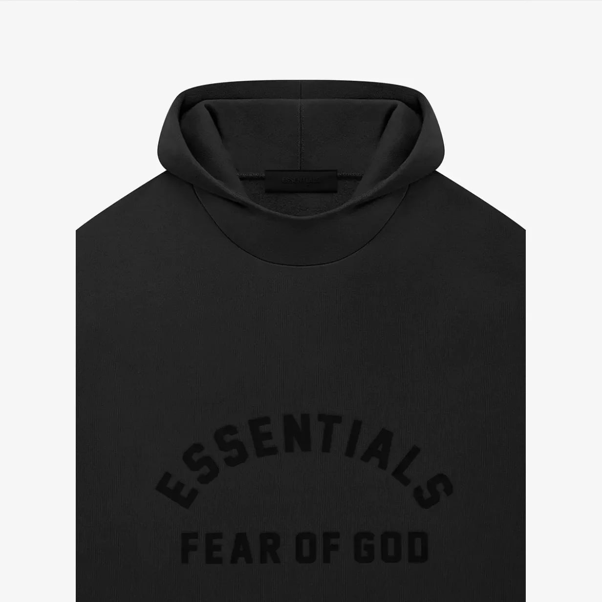 ESSENTIALS BLACK COLLECTION HOODIE